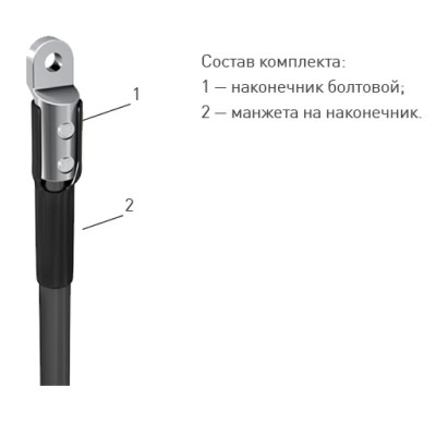 Концевые кабельные муфты 1 ПКВ(Н)Т-1 с пластиковой изоляцией 1ПКВ(Н)Т-1